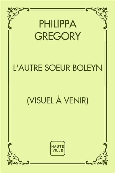 L'Autre Soeur Boleyn