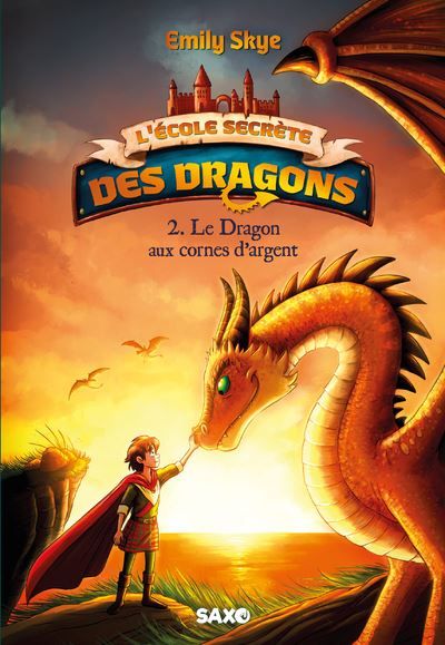L'École secrète des dragons - Tome 02 Le Dragon aux cornes d'argent (broché) l'ecole secrete des dragons,2