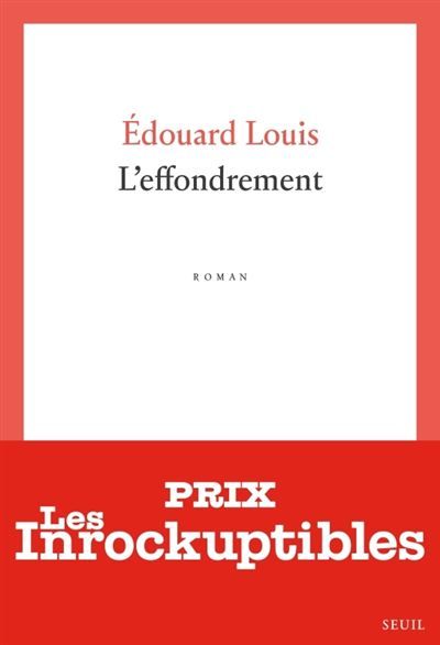 L'Effondrement Prix Les Inrockuptibles 2024