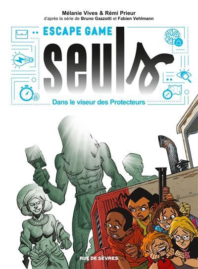 Couverture de L'escape game : dans le viseur des protecteurs par Fabien Vehlmann