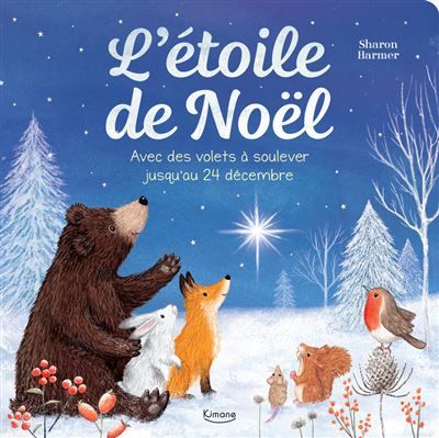 L'étoile de Noël - Avec des volets à soulever jusqu'au 24 décembre volets a soulever jusqu'au 24 decembre