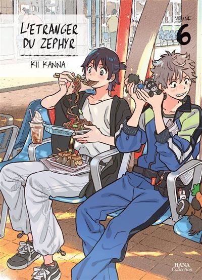 Couverture de L'étranger du Zephyr - Tome 06 par Kii Kanna