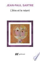 L'être et le néant. Essai d'ontologie phénoménologique