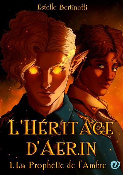 Couverture de L'Héritage d'Aerin La Prophétie de l'Ambre par Estelle Bertinotti