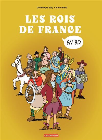 L'histoire de France en BD - Les rois de France Compilation