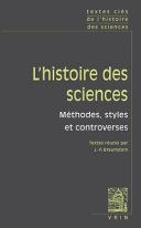 L'histoire des sciences