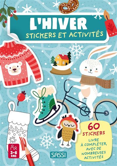 L'hiver - Stickers et activités