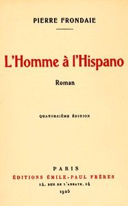 L'homme à l'Hispano : $b roman