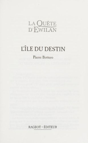L'île du destin