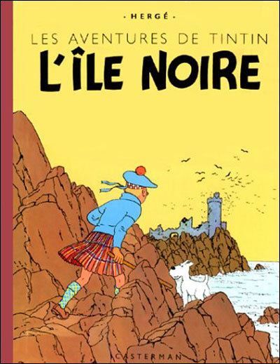 L'Île noire Fac Similé version couleur 1943