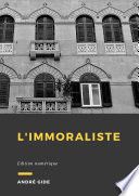 Couverture de L'immoraliste par André Gide