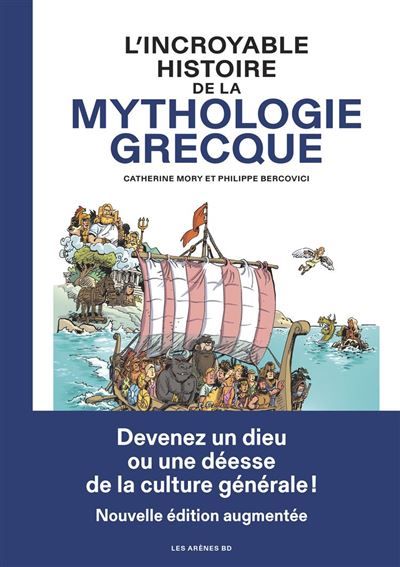 Couverture de L'Incroyable histoire de la mythologie grecque - NED 2026 par Catherine Mory