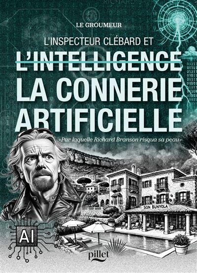 L'Inspecteur Clébard et l'intelligence (ou plutôt) la connerie artificielle "Par laquelle Richard Branson risqua sa peau"