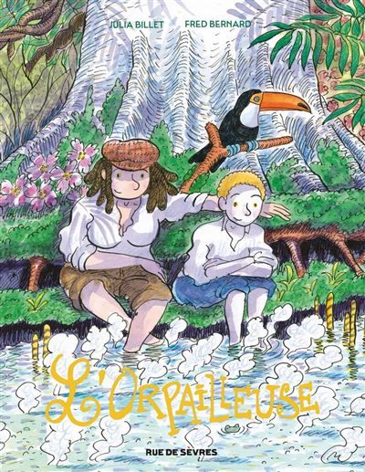 Couverture de L'orpailleuse par Julia Billet