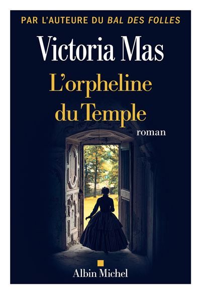 Couverture de L'Orpheline du temple par Victoria Mas