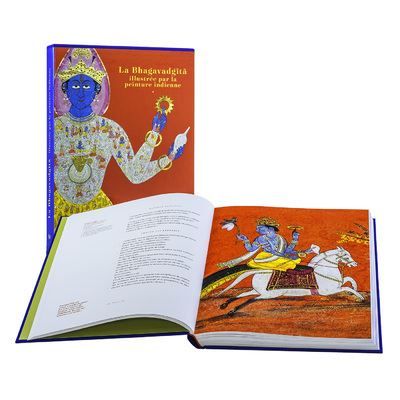 La Bhagavadgîta illustrée par la peinture indienne Coffret 2 volumes