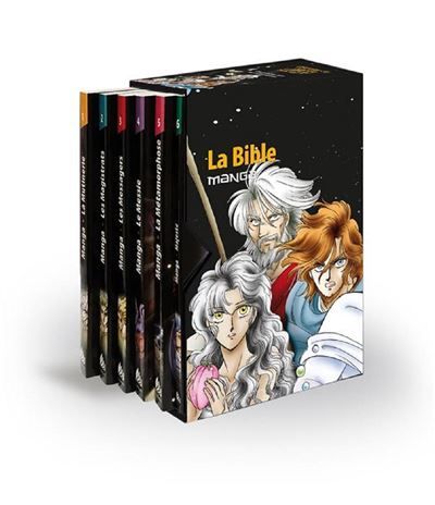 La Bible en Manga - Coffret collector intégral (Volumes 1 à 6) Le coffret collection Complet 6 tomes