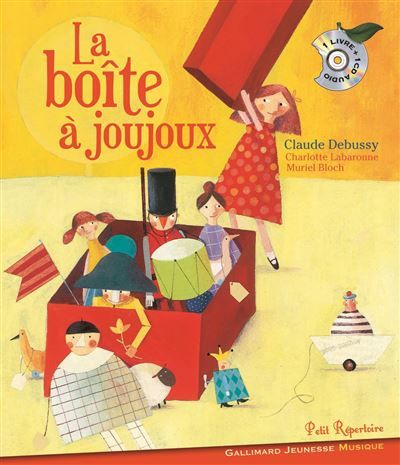 La boîte à joujoux Livre avec 1 CD audio