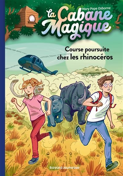 La cabane magique, Tome 58 Course poursuite chez les rhinocéros
