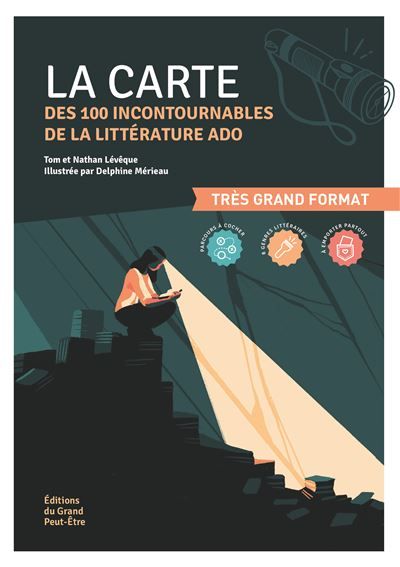 La Carte des 100 incontournables de la littérature ado