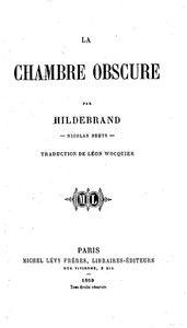 La chambre obscure