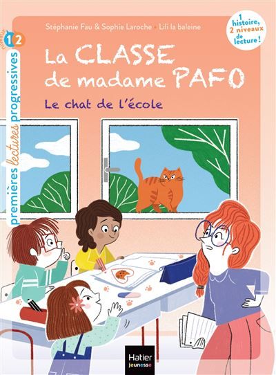 La classe de Madame Pafo -  Le chat de l'école - CP 6/7 ans -  Lili La Baleine