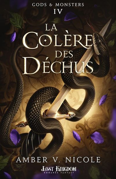 Couverture de La colère des déchus - Antonia Shepard par Nicole Amber V.