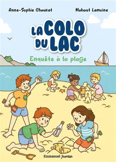 La colo du lac - Tome 3 Enquête à la plage