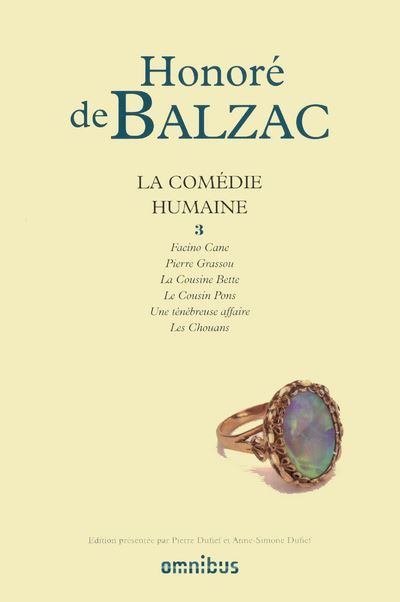 La comédie humaine - tome 3 Tome 3