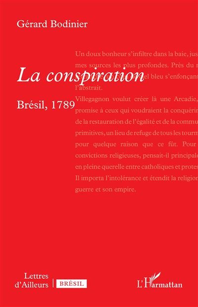 La conspiration Brésil, 1789