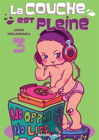 Couverture de La couche est pleine - Tome 3 - Miyako Slocombe par Akiko Higashimura