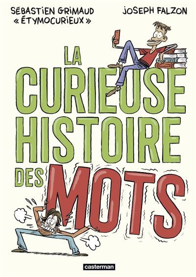 Couverture de La Curieuse histoire des mots par Joseph Falzon