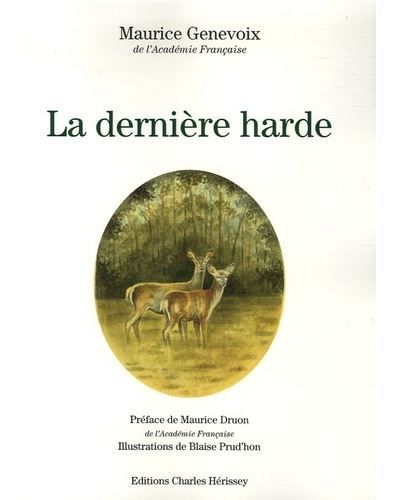 Couverture de La dernière harde par Maurice Druon