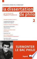 La dissertation de philo 2