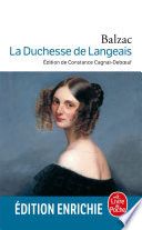 Couverture de La Duchesse de Langeais par Honoré de Balzac