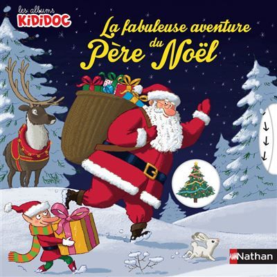 Couverture de La fabuleuse aventure du Père Noël par Anne-Sophie Baumann