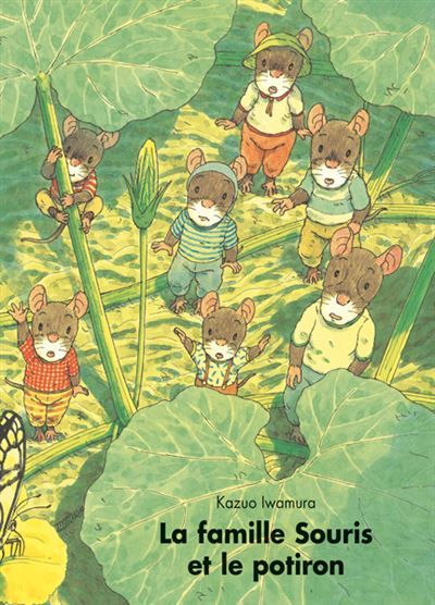 La famille Souris et le potiron -