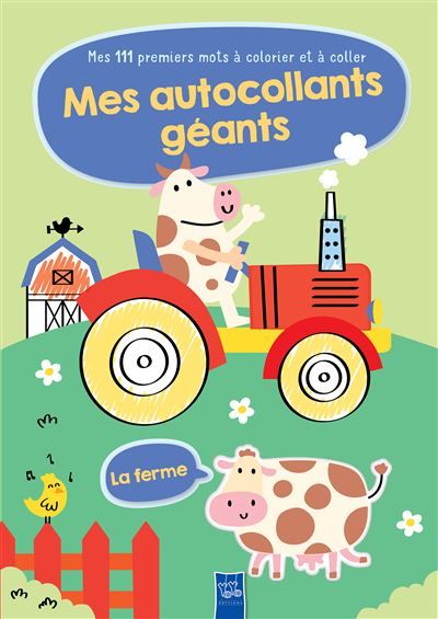 La ferme - Mes autocollants géants