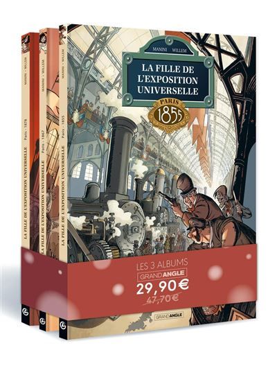 La Fille de l'exposition universelle - pack promo vol. 01 à 03