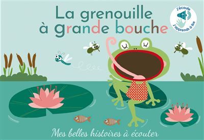 La grenouille à grande bouche Livre sonore bébé à toucher dès 6 mois avec grandes piles AAA alcalines incluses