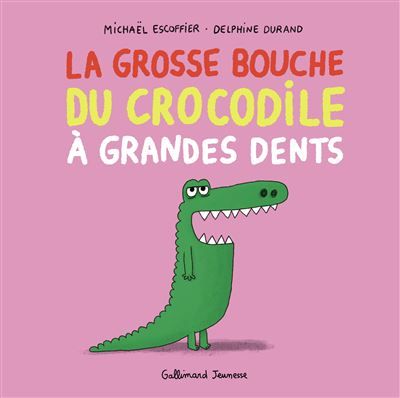 La grosse bouche du crocodile à grandes dents