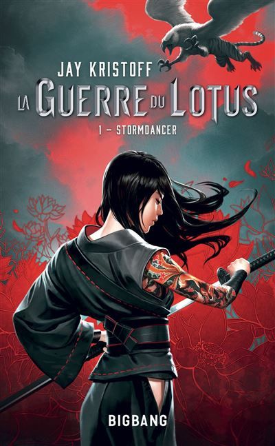 Couverture de La Guerre du Lotus, T1 : Stormdancer par Jay Kristoff