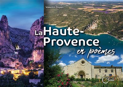 Couverture de La Haute-Provence en poèmes par Valentin Doyen