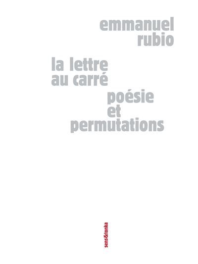La lettre au carré