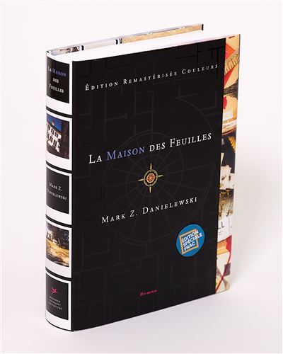 La maison des feuilles Edition spéciale Fnac (relié cartonné sous jaquette avec finition et dorure + Affiche du film "Le Navidson Record")