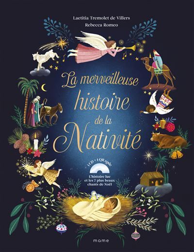 La merveilleuse histoire de la nativité + CD NE CD lu par Jean Piat