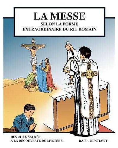 La messe - BD - Grand Format 22.5*29.8 Selon la forme extraordinaire du rit romain