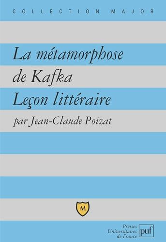 La métamorphose de Kafka leçon littéraire