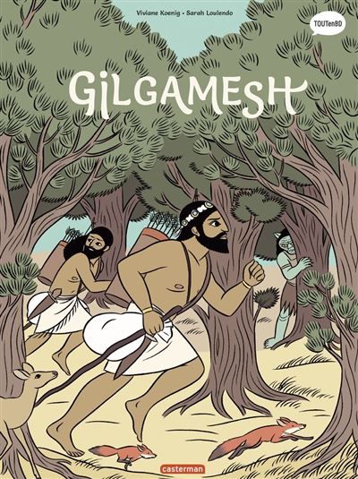 Couverture de La mythologie en BD (Tome 12) - Gilgamesh par Viviane Koenig
