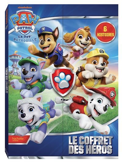 La Pat' Patrouille - Le coffret des héros Coffret de 6 livres tout-carton